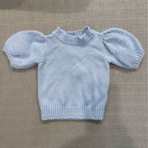 Janie and Jack Blue Sweater 6m-12m